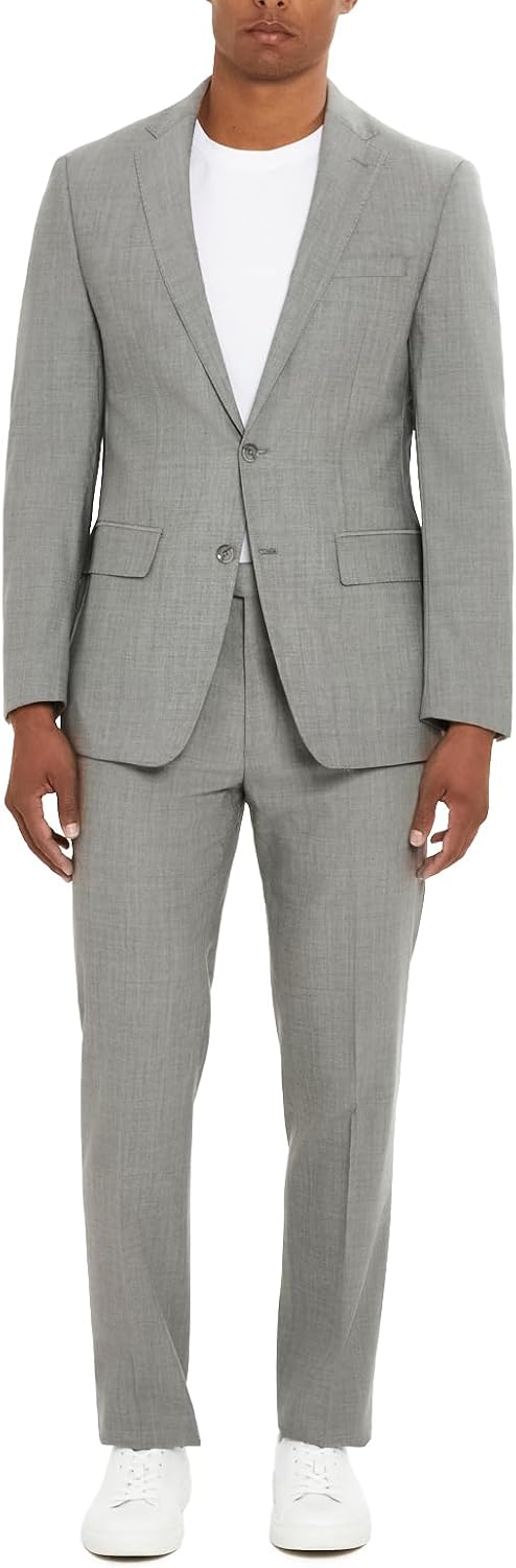 Slim Fit Performance Wool Stylish & Comfortable Formal Suit for Men