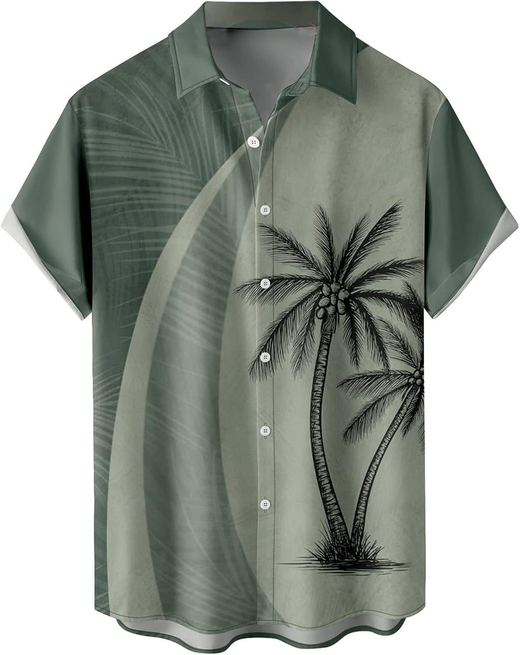 Hawaiian Shirts for Men Loose Short Sleeve Men Beach Shirts Resort Casual Shirts