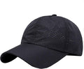 Women-Men Quick-Dry Baseball-Hat Summer-Outdoor UV-Protection Running-Caps Cool-Breathable-Soft Sports-Visor-Hat S/M