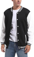 Men Varsity Baseball Jacket Causal Slim Fit Varsity Letterman Jacket Boys Bomber Jackets