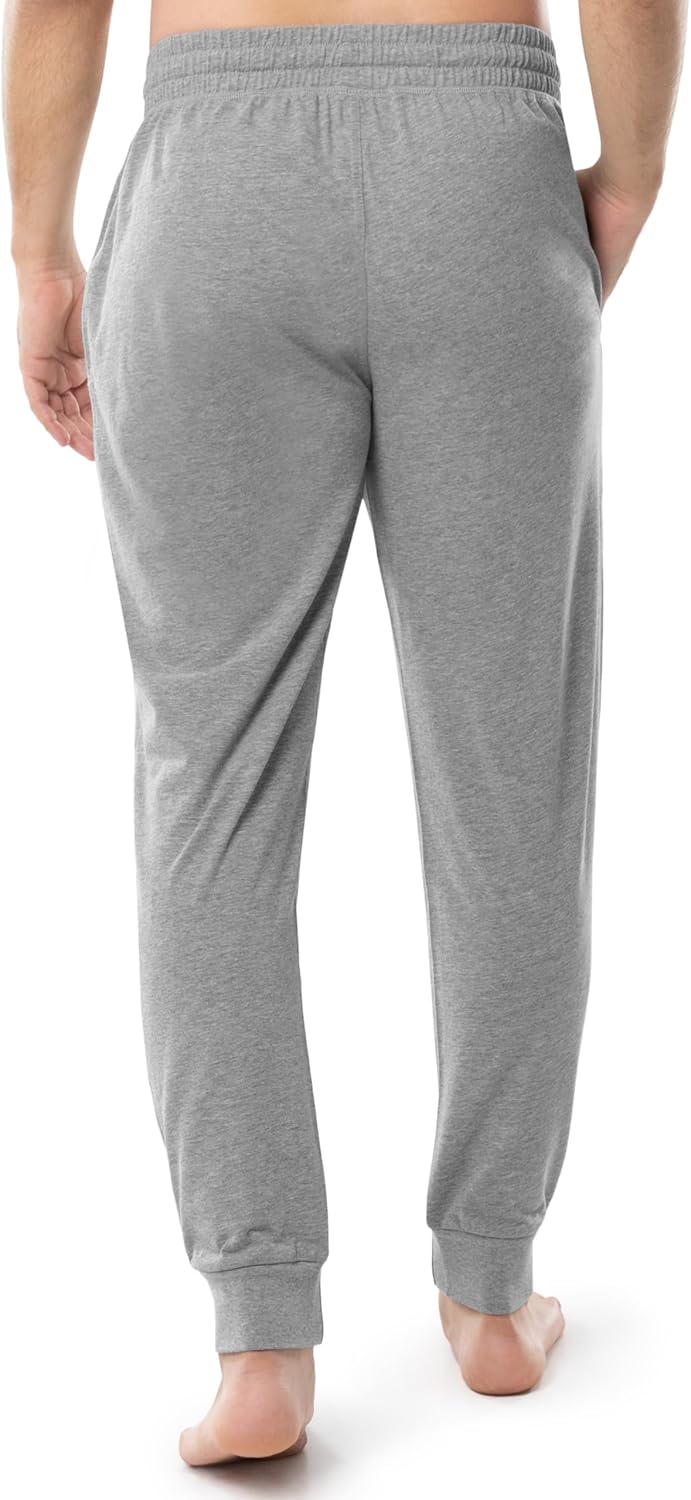 men Jersey Knit Jogger Sleep Pant (1 and 2 Packs)