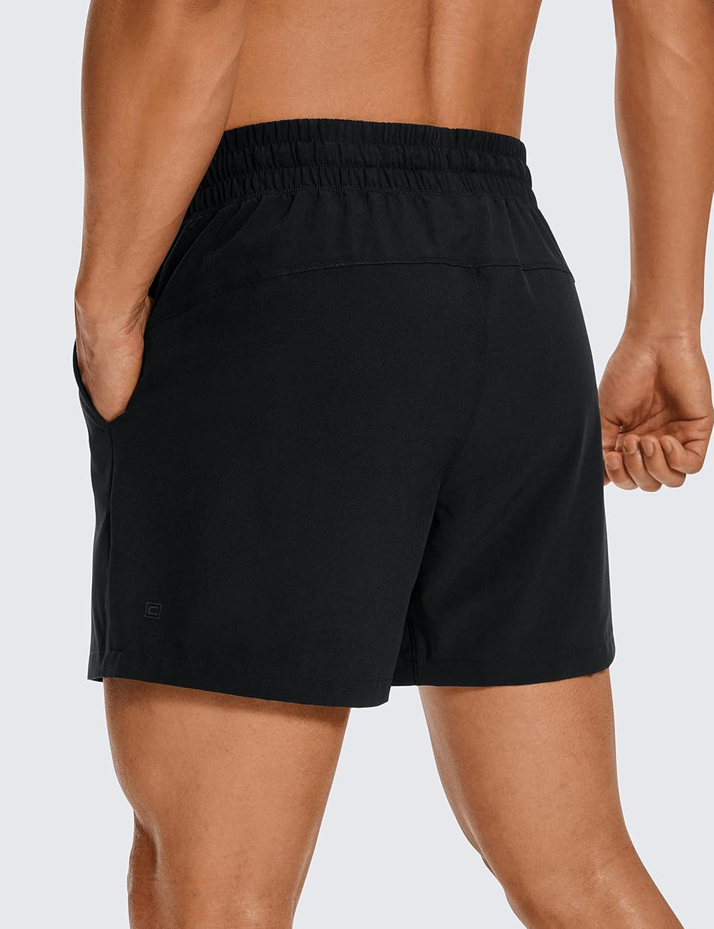 men Linerless Workout Shorts - 5'' Lightweight Quick Dry for Running Sports Athletic Gym with Pockets