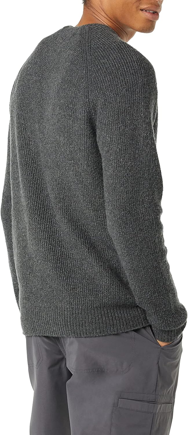 Men Long-Sleeve Soft Touch Crewneck Sweater